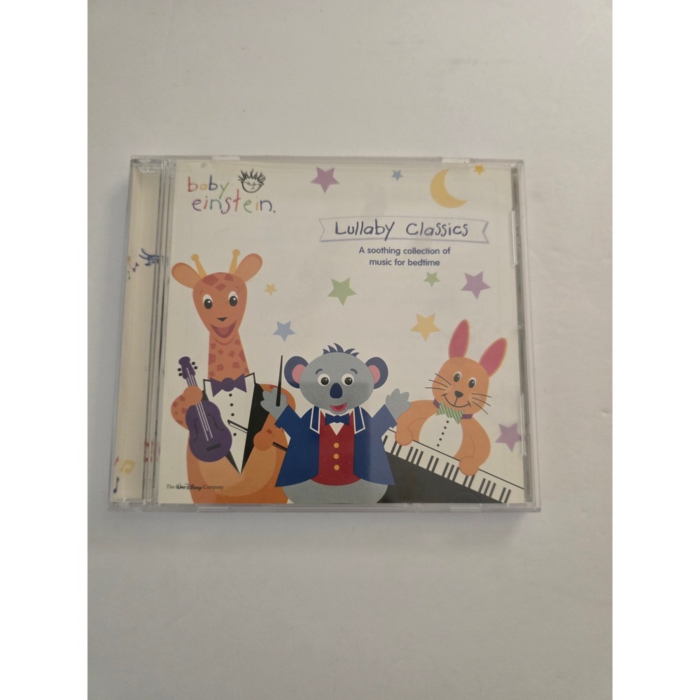 Baby Einstein Lullaby Classics CD Soothing Bedtime Music Mozart Bach Brahms 2004